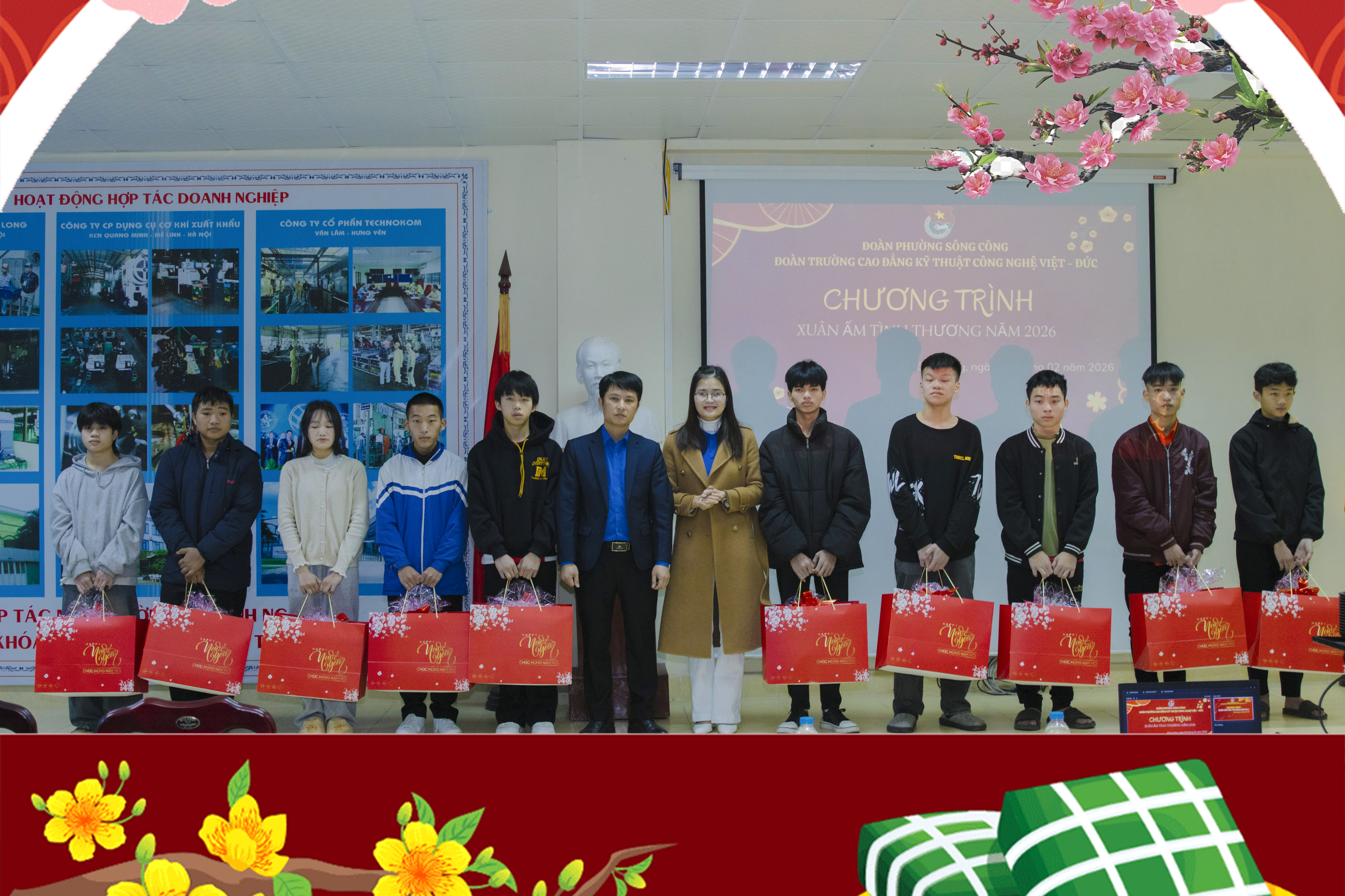 “XUÂN ẤM TÌNH THƯƠNG NĂM 2026” - LAN TỎA GIÁ TRỊ NHÂN VĂN TỪ TUỔI TRẺ NHÀ TRƯỜNG